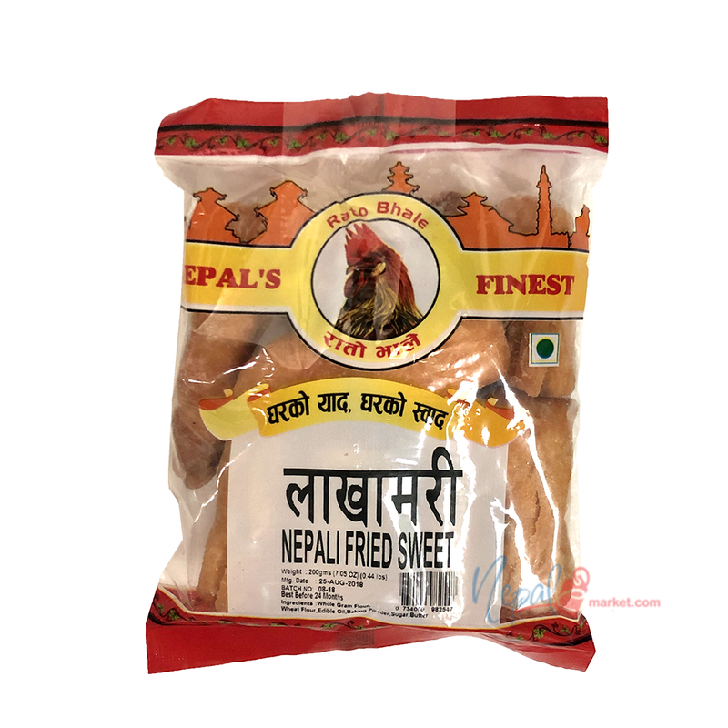 Lakhamari (Nepali Fried Sweet)