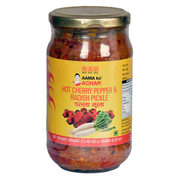 Hot Cherry Pepper & Radish Pickle (Dalla Mula)
