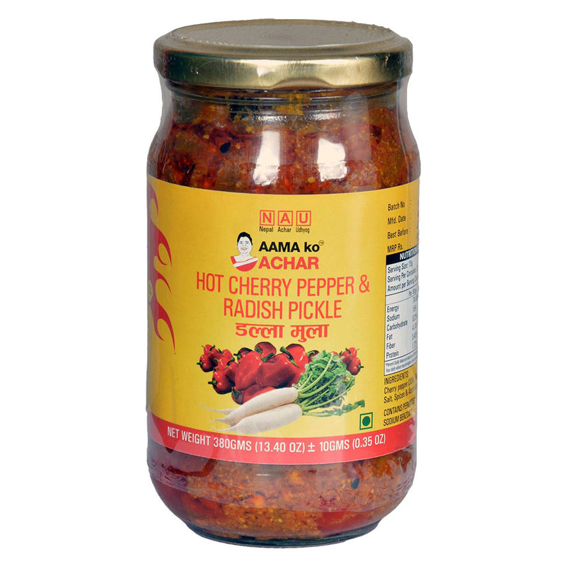 Hot Cherry Pepper & Radish Pickle (Dalla Mula)