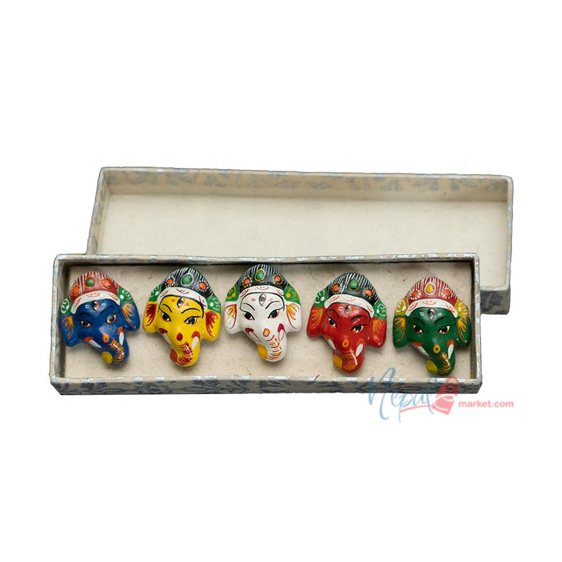 Small Ganesh Magnetic Clay Mask - Set of 5
